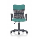 Кресло компьютерное HALMAR TIMMY бирюзовый/черный